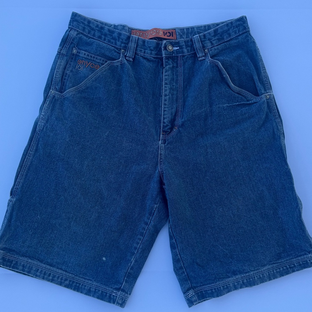 Vintage Enyce 101 Men's Blue Denim Shorts